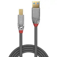Lindy 36664 cable USB USB 3.2 Gen 1 (3.1 Gen 1) 5 m USB A USB B Gris