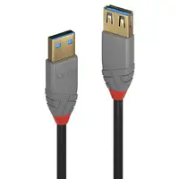 Lindy 36762 cable USB USB 3.2 Gen 1 (3.1 Gen 1) 2 m USB A Negro