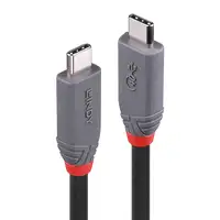 Lindy 36947 cable USB USB4 Gen 3x2 0,8 m USB C Negro