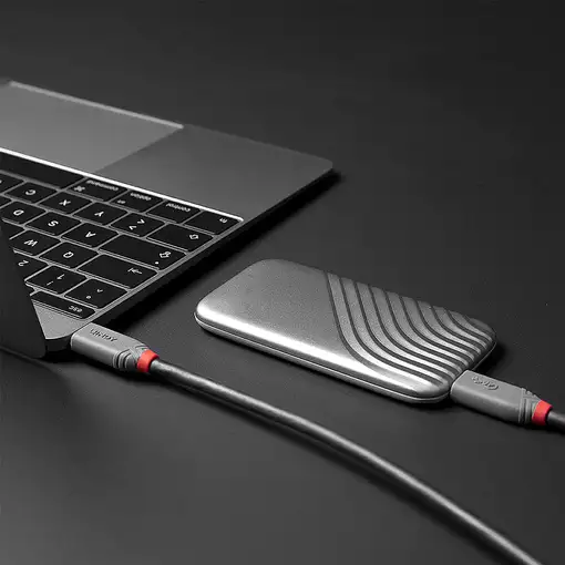 Lindy 36947 cable USB USB4 Gen 3x2 0,8 m USB C Negro