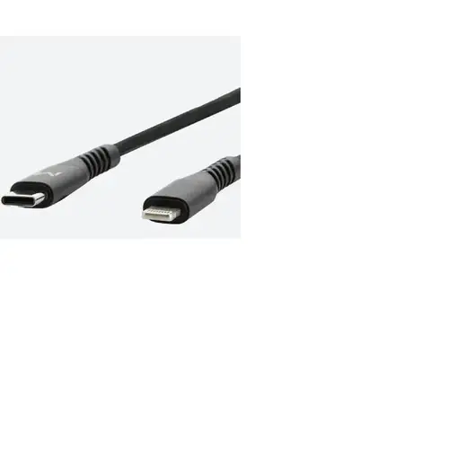 Mobilis 001343 cable de conector Lightning 1 m Negro