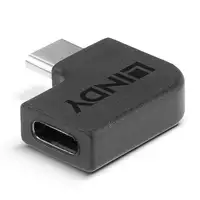 Lindy 41894 cambiador de género para cable USB 3.2 Type C Negro