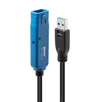 Lindy 43229 cable USB USB 3.2 Gen 1 (3.1 Gen 1) 15 m USB A Negro