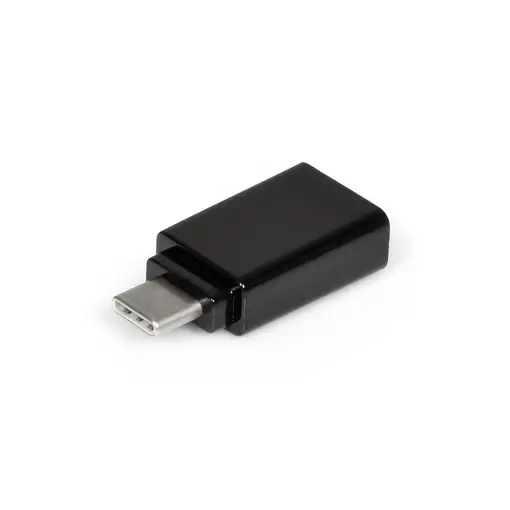 Port Designs 900142 cambiador de género para cable USB-C USB-A Negro
