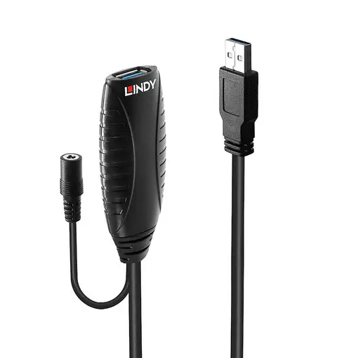 Lindy 43156 cable USB USB 3.2 Gen 1 (3.1 Gen 1) 10 m USB A Negro