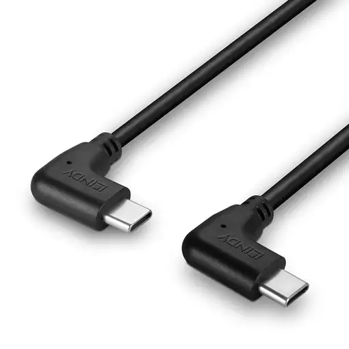 Lindy 32009 cable USB USB 2.0 1 m USB C Negro
