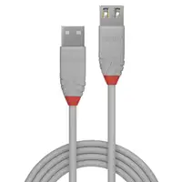 Lindy 36715 cable USB USB 2.0 5 m USB A Gris