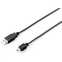 Equip 128521 Cable USB 2.0 A a Mini-B, M/M, 1,8 m
