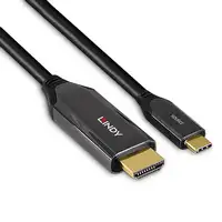 Lindy 43368 Adaptador gráfico USB 7680 x 4320 Pixeles Negro