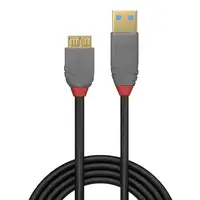 Lindy 36767 cable USB USB 3.2 Gen 1 (3.1 Gen 1) 2 m USB A Micro-USB B Negro