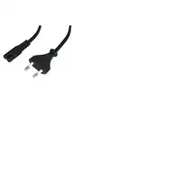 Lindy 30422 cable de transmisión Negro 3 m CEE7/16 C7 acoplador