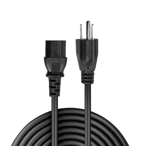 Lindy 30338 cable de transmisión Negro 2 m C13 acoplador