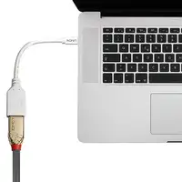 Lindy 41021 cable DisplayPort 0,15 m Mini DisplayPort Blanco