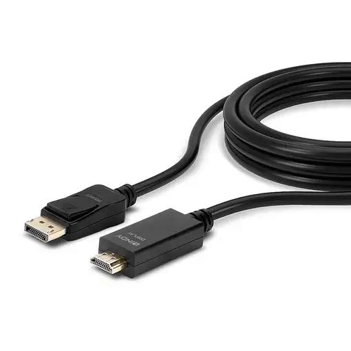 Lindy 36924 adaptador de cable de vídeo 5 m DisplayPort HDMI tipo A (Estándar) Neg