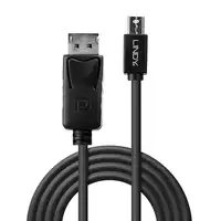 Lindy 41648 cable DisplayPort 5 m Mini DisplayPort Negro