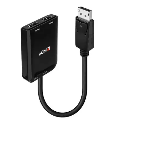 Lindy 38433 adaptador de cable de vídeo DisplayPort 2 x HDMI
