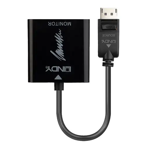 Lindy 41068 adaptador de cable de vídeo 1,5 m DisplayPort HDMI tipo A (Estándar) N