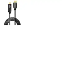 Lindy 40932 adaptador de cable de vídeo 3 m DisplayPort HDMI Negro