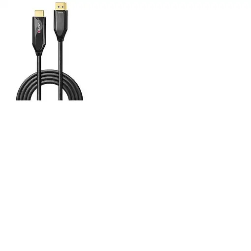 Lindy 40932 adaptador de cable de vídeo 3 m DisplayPort HDMI Negro