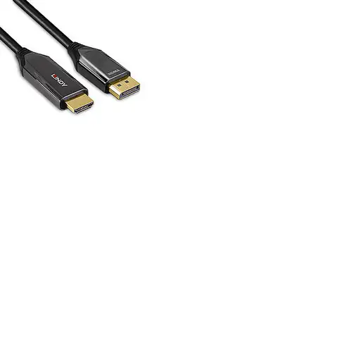 Lindy 40932 adaptador de cable de vídeo 3 m DisplayPort HDMI Negro