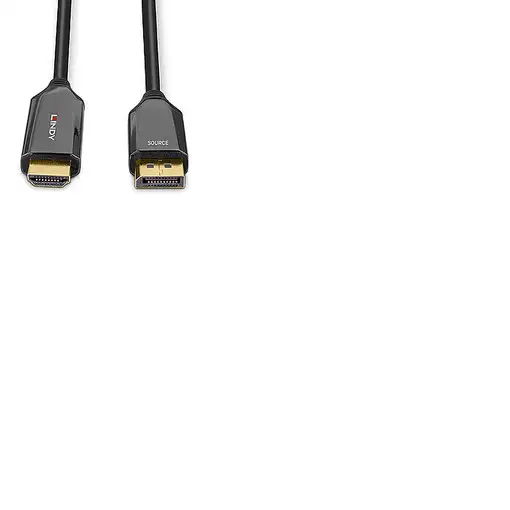 Lindy 40932 adaptador de cable de vídeo 3 m DisplayPort HDMI Negro