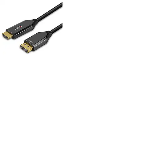 Lindy 40932 adaptador de cable de vídeo 3 m DisplayPort HDMI Negro