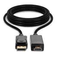 Lindy 36921 adaptador de cable de vídeo 1 m DisplayPort HDMI tipo A (Estándar) Neg