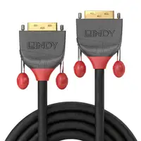 Lindy 36241 cable DVI 15 m DVI-D Negro