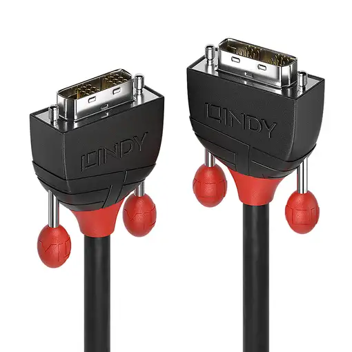 Lindy 36257 cable DVI 3 m DVI-D Negro