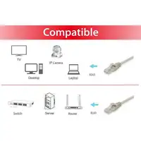 Equip 625415 cable de red Beige 7,5 m Cat6 U/UTP (UTP)