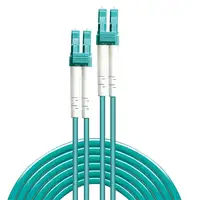 Lindy 46406 Cable de fibra óptica e InfiniBand 200 m LC Turquesa
