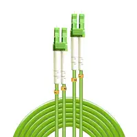 Lindy 46311 Cable de fibra óptica e InfiniBand 2 m LC Verde