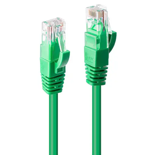 Lindy 48046 cable de red Verde 0,5 m Cat6 U/UTP (UTP)