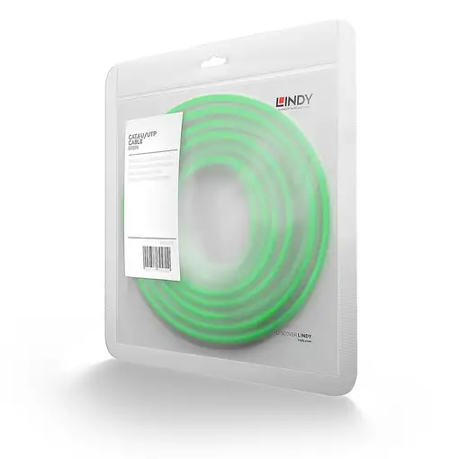 Lindy 48047 cable de red Verde 1 m Cat6 U/UTP (UTP)