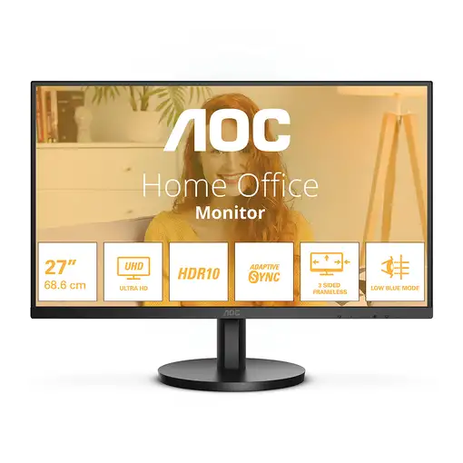 AOC B3 U27B3M pantalla para PC 68,6 cm (27") 3840 x 2160 Pixeles 4K Ultra HD LCD N