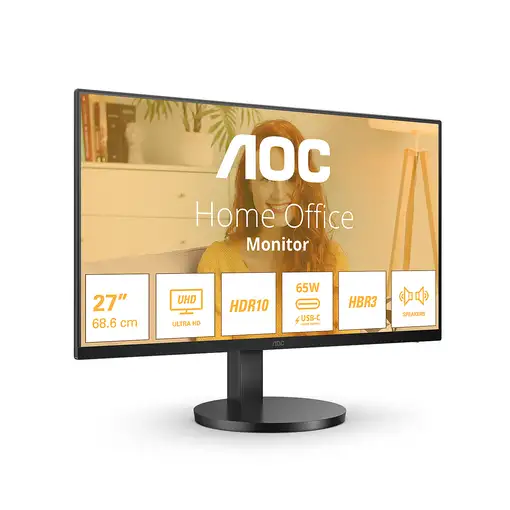 AOC B3 U27B3CF pantalla para PC 68,6 cm (27") 3840 x 2160 Pixeles 4K Ultra HD LCD