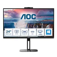 AOC V5 24V5CW/BK pantalla para PC 60,5 cm (23.8") 1920 x 1080 Pixeles Full HD LED