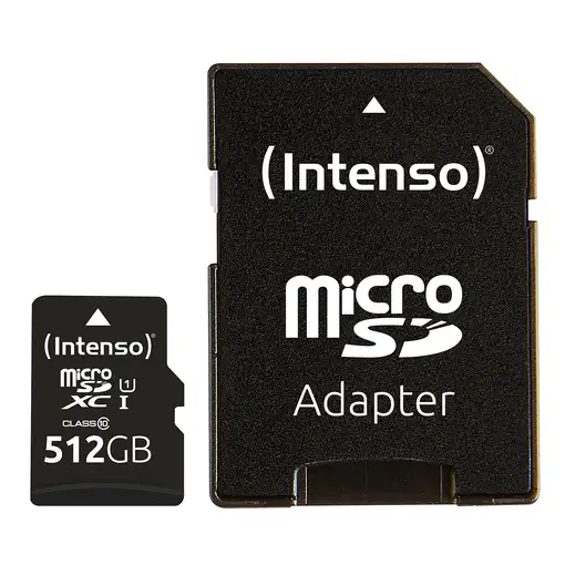 Intenso microSD Karte UHS-I Premium 512 GB Clase 10
