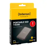 Intenso Lesen/Schreiben bis zu 1000 MB/s/2TB USB Tipo C 3.2 Gen 2 (3.1 Gen 2) Marr