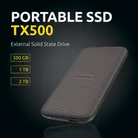 Intenso TX500 1 TB USB Tipo C 3.2 Gen 2 (3.1 Gen 2) Marrón