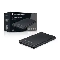 Conceptronic HDE02B caja para disco duro externo Caja de disco duro (HDD) Negro 2.