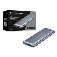 Conceptronic DDE03G caja para disco duro externo Caja externa para unidad de estad