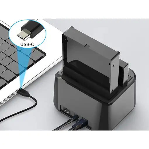 Conceptronic DONN12B base de conexión para disco duro USB 3.2 Gen 1 (3.1 Gen 1) Ty