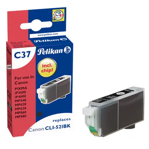 Pelikan Ink Cartridge cartucho de tinta 1 pieza(s) Negro