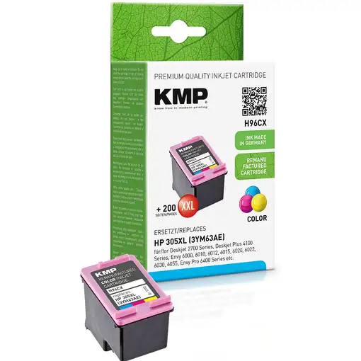 KMP SINGLEPACK H96CX cartucho de tinta 1 pieza(s) Compatible Alto rendimiento (XL)
