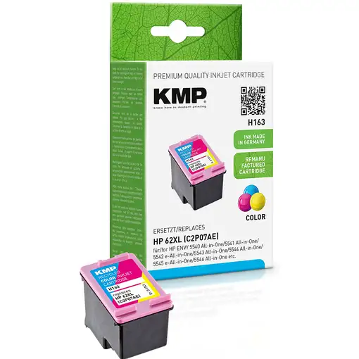 KMP H163 cartucho de tinta Cian, Magenta, Amarillo