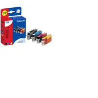 Pelikan 4111784 PagePack Foto negro, Fotos gris, Foto magenta, Amarillo para impre