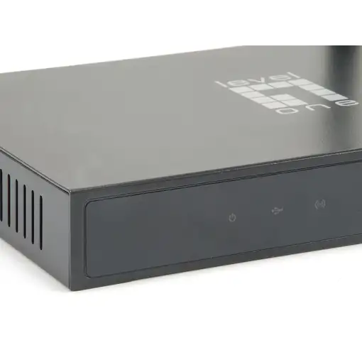 LevelOne WAP-6017 punto de acceso inalámbrico 300 Mbit/s Negro