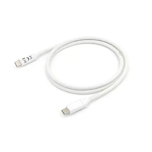 Equip 128361 Cable USB 3.2 Gen 1 C a C, M/M , 1,0m, PD 60W, 5Gbps, Blanco