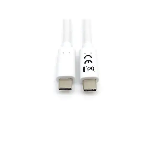 Equip 128361 Cable USB 3.2 Gen 1 C a C, M/M , 1,0m, PD 60W, 5Gbps, Blanco
